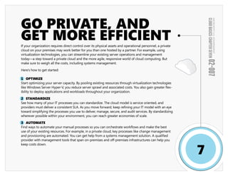 Ms Cloud Basics Private Cloud | PDF