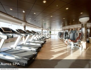 Aurea SPA
quinta-feira, 24 de novembro de 2011
 
