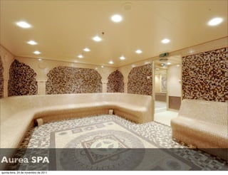 Aurea SPA
quinta-feira, 24 de novembro de 2011
 