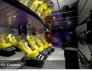 4D Cinema
quinta-feira, 24 de novembro de 2011
 