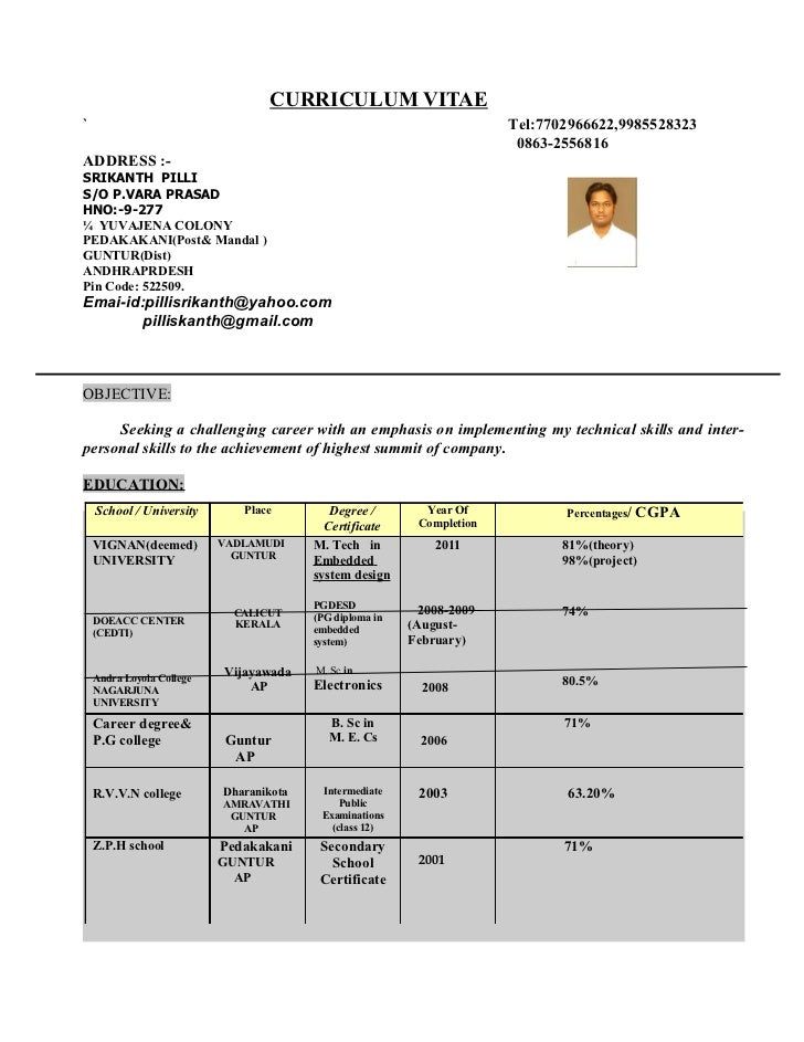 m sc pgdesd m tech with good technical skills good technical skills