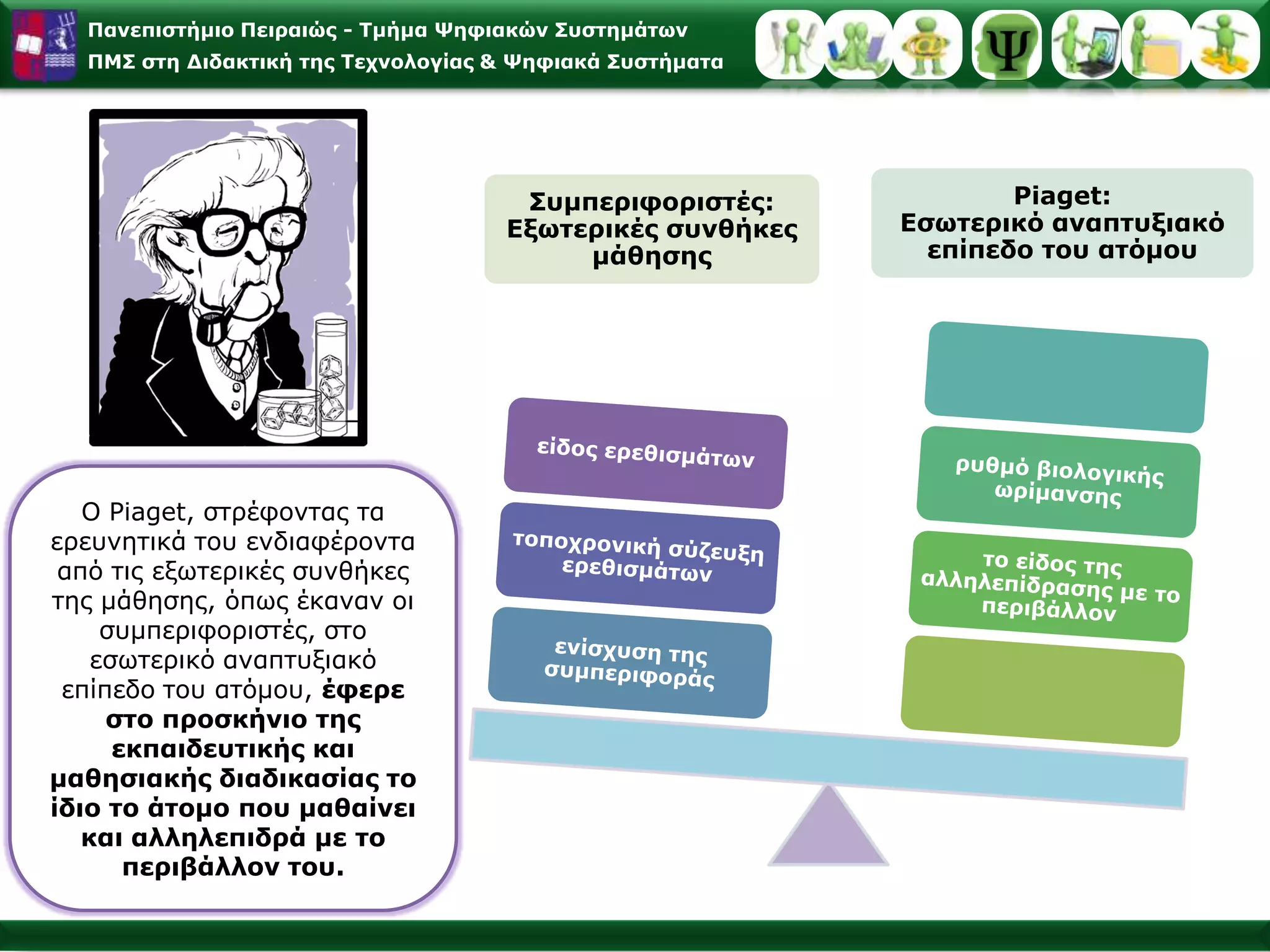 Λειτουργίες αφομοίωσης – συμμόρφωσης – προσαρμογής