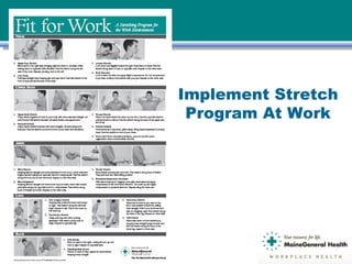 Implement Stretch
Program At Work
 