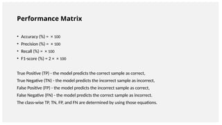 Precision Performance Matrix Thesis defence in computer science and Engineering | PPTX