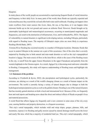 Application of GIS and Remote Sensing tool for Flood Hazard Mapping and ...