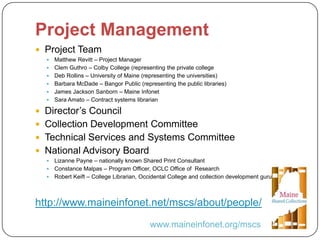 Together we are Stronger: A Cooperative Approach to Managing Print Collections