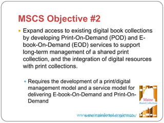 Together we are Stronger: A Cooperative Approach to Managing Print Collections