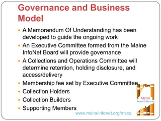 Together we are Stronger: A Cooperative Approach to Managing Print Collections