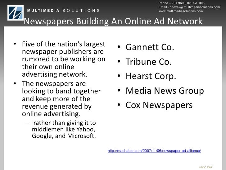 Multimedia Solutions Social Media Publishing Examples