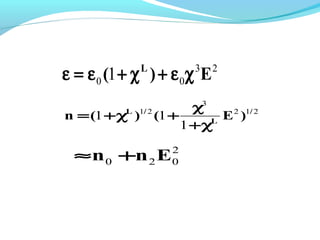 non linear optics | PPT