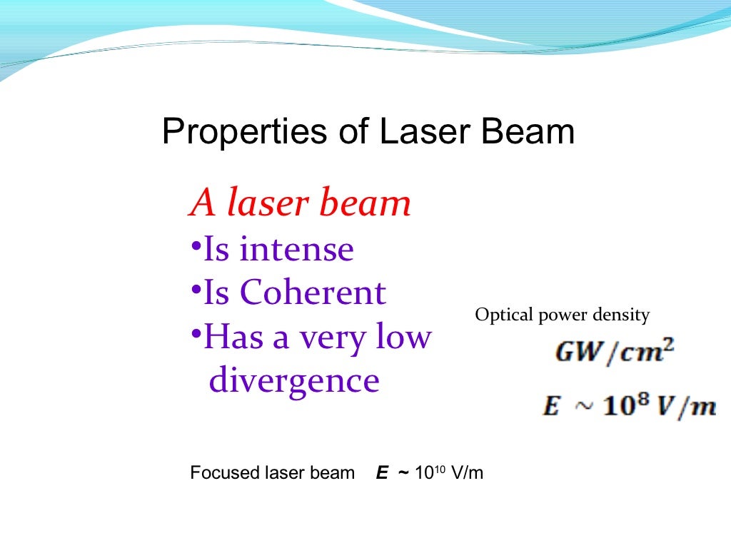 non linear optics
