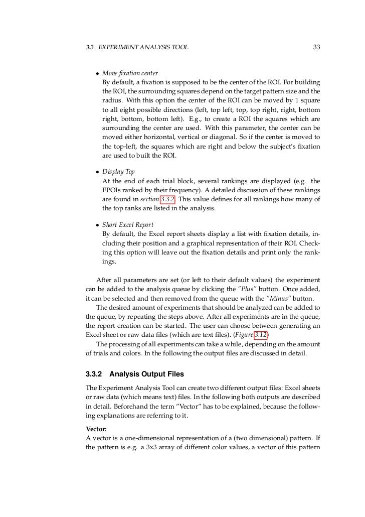 Pattern recognition master thesis