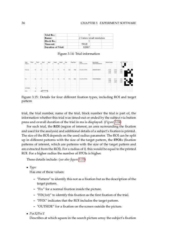 Pattern recognition master thesis
