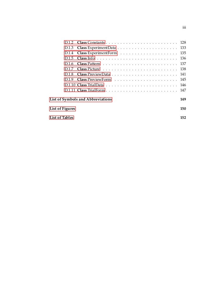 Master thesis algorithms