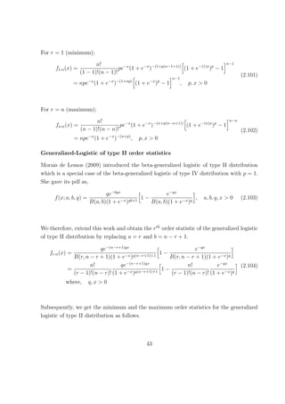 MSc(Mathematical Statistics) Theses | PDF