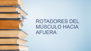 ROTADORES DEL
MÚSCULO HACIA
AFUERA
 