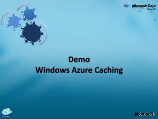 MS Days 2011 - Windows Azure