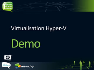 Virtualisation Hyper-V 
