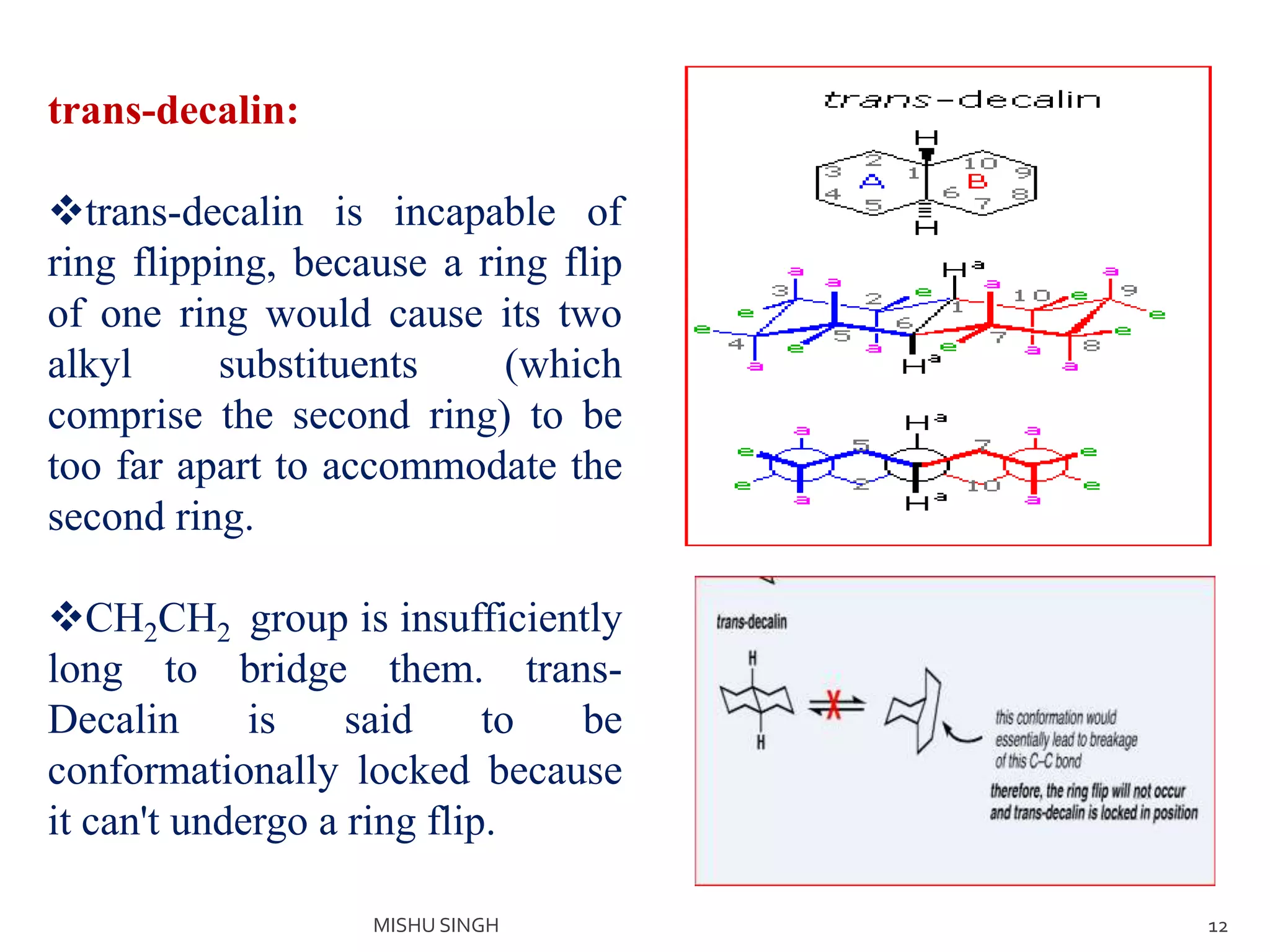 Decalins | PPT