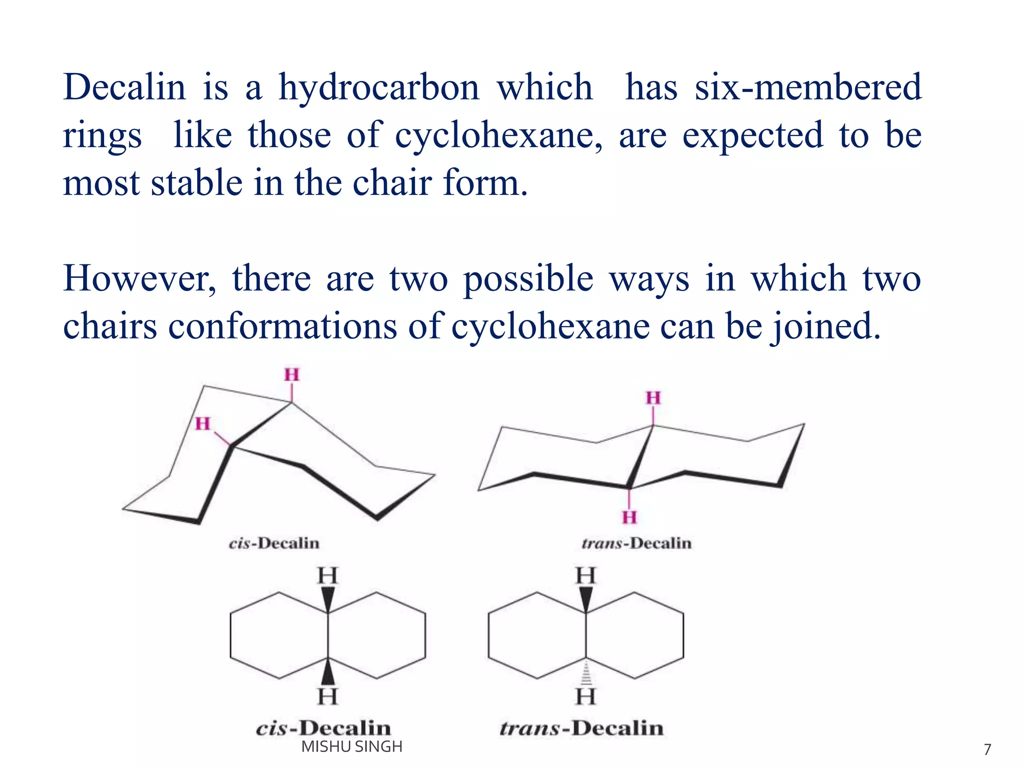 Decalins | PPT