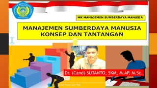 Dr. (Cand) SUTANTO, SKM, M.AP, M.Sc.
 