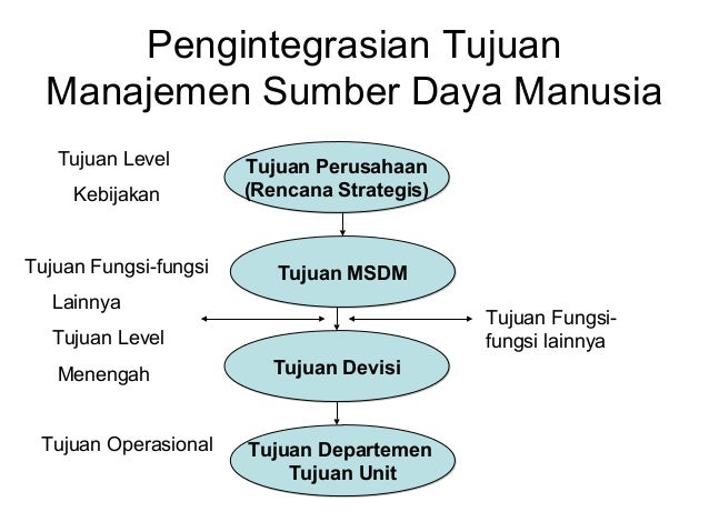 Skema Ruang Lingkup Manajemen Sumber Daya Manusia