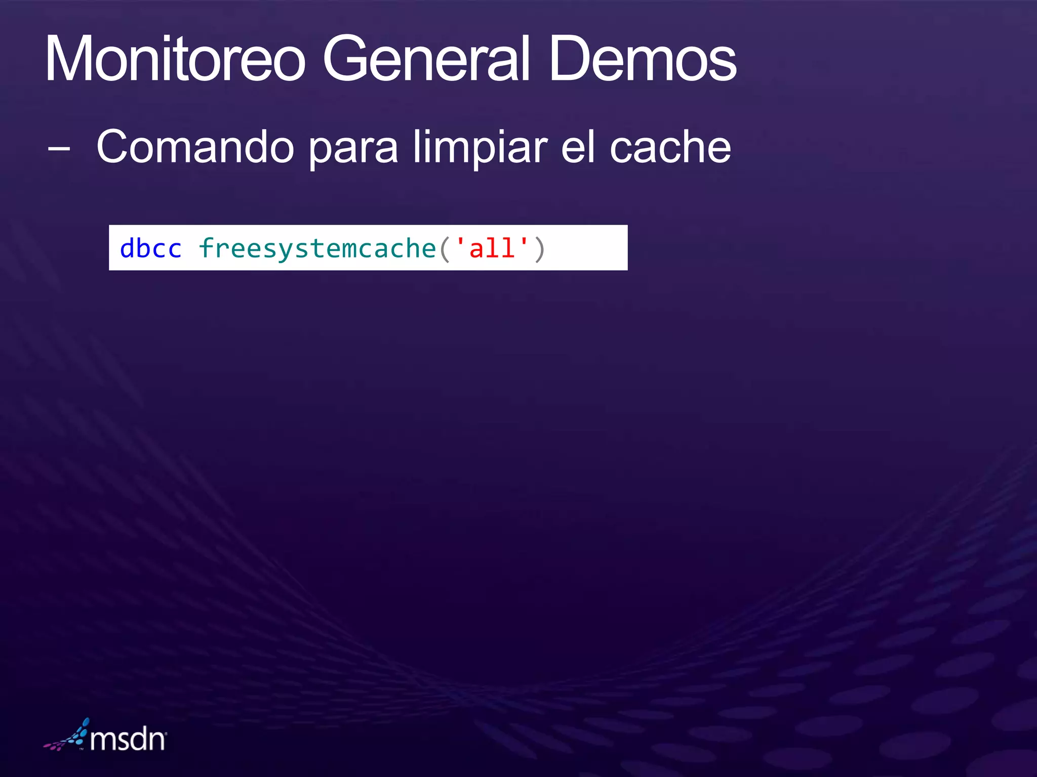 dbcc freesystemcache('all')
 