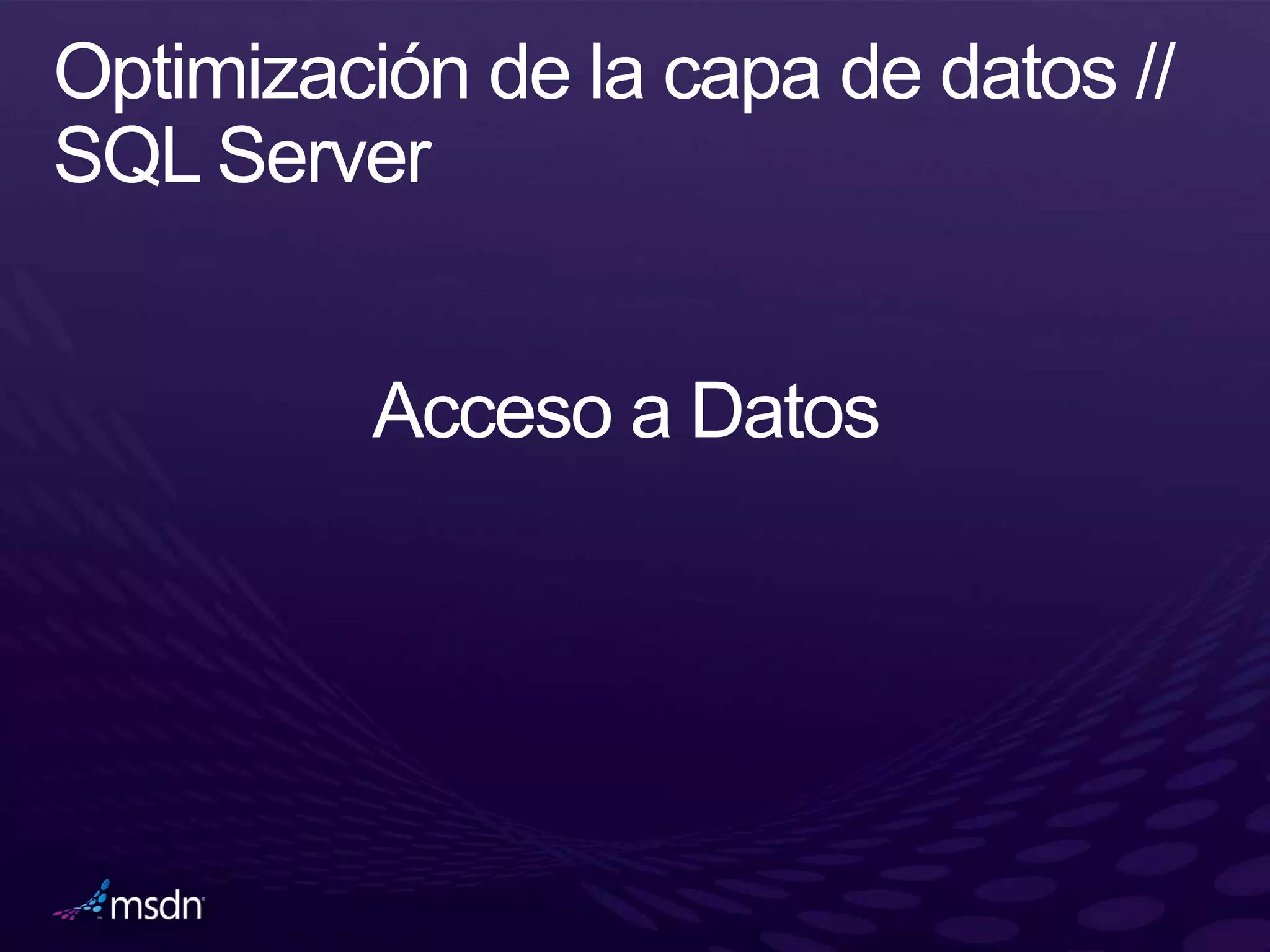Msdn   optimizando la performance en la web