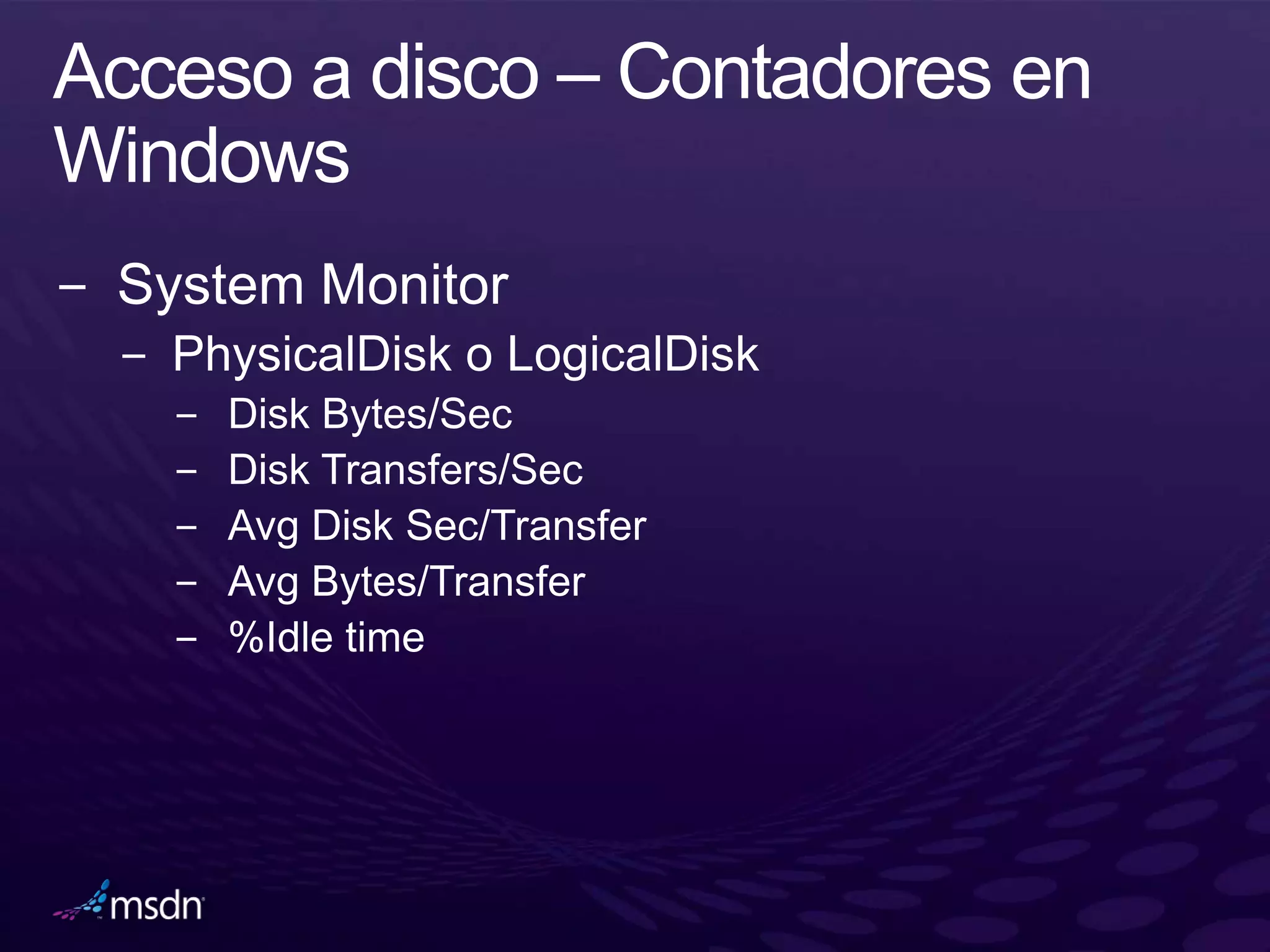 Msdn   optimizando la performance en la web