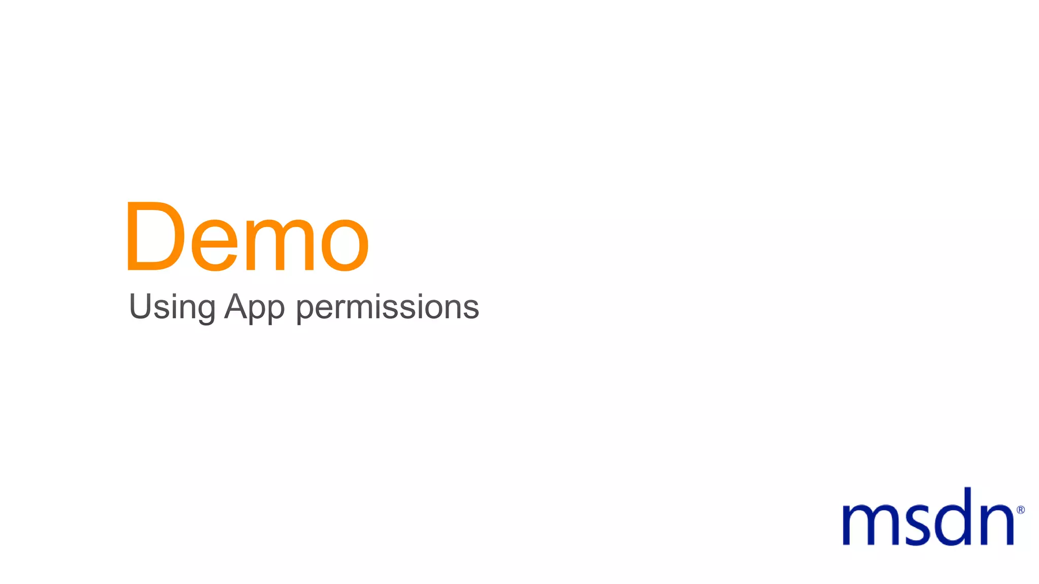 Demo
 