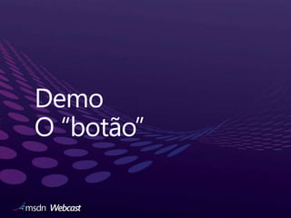 O developer é responsável pelo armazenamento dos dados da aplicaçãoEx: Start -> App -> Back -> BackApplication_Closingé disparadoApplication_Launching é disparado