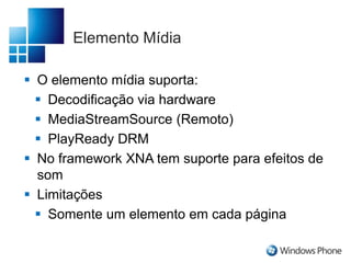TemasPermite os usuário personalizar o seu celularDois temas já disponíveis – Dark e Light. Cada tema tem variações de cores para fontesOs controles Built-in já suportam temas