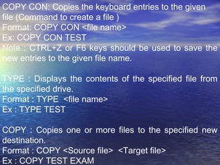 Ms dos | PPT