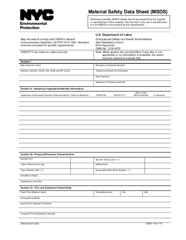 Msds