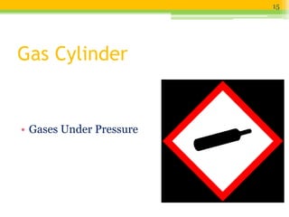 Gas Cylinder
• Gases Under Pressure
15
 