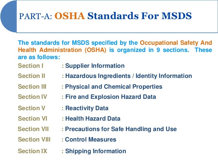 Msds Presentation