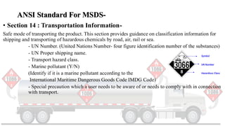 Mdsd Code MSDS preparation for the avoiding any confusion between the other slide ...