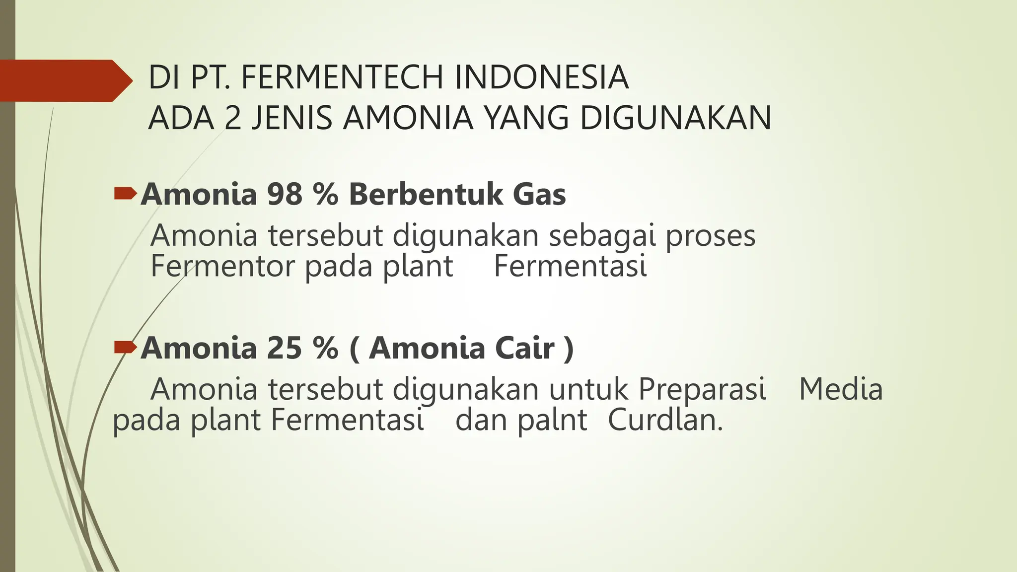 MSDS (Material Safety Data Sheet) NH3 (Amonia) PPT