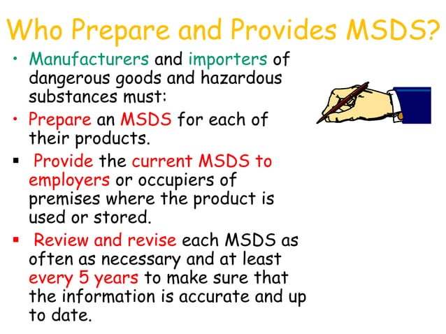 MSDS material safety data sheet | PPT | Lung and Respiratory Health ...