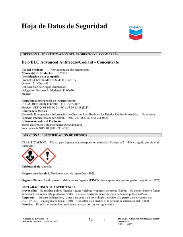 MSDS REFRIGERANTE.pdf