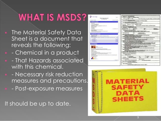 What are safety data sheets?
