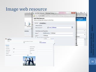 Image web resource 09/08/11 Microsoft Dynamics CRM 2011 Techinical. Author – Anil Chelasani 