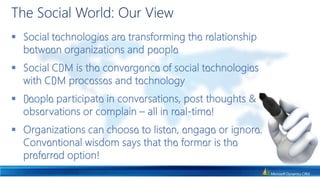 Social Media “is only going to become more pervasive and as such, become a critical factor in the success or failure of any business.” Brian SolisSocial Media Manifesto, August 21, 2007
