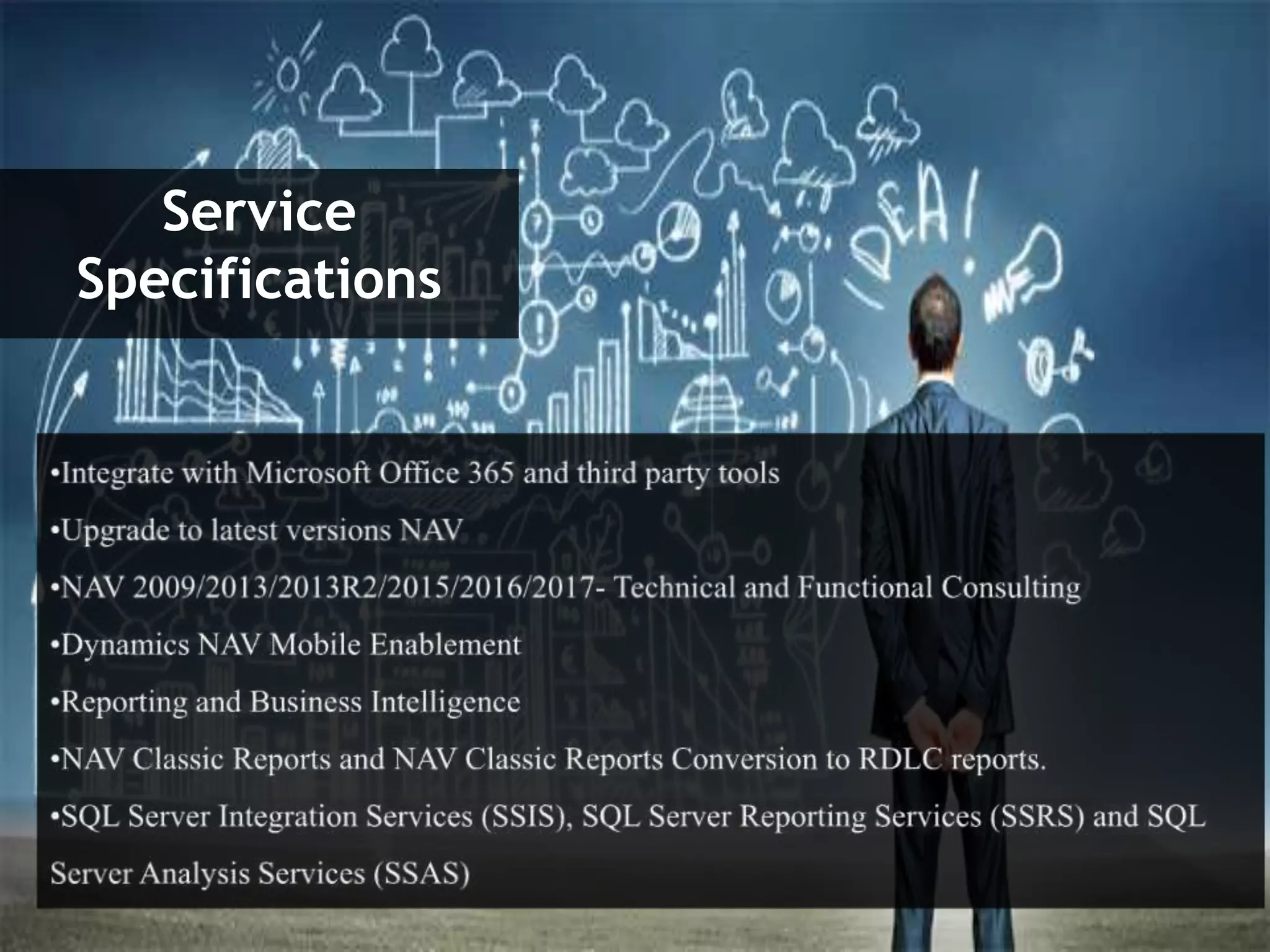 Service
Specifications
 