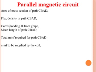 electric and magnetic circuit in Circuit and network theory | PPTX