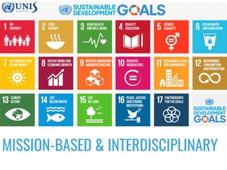 MISSION-BASED & INTERDISCIPLINARY
 