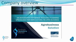 Company overview
 