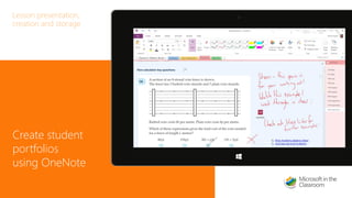 Microsoft in Education - 32 Scenarios for Classrooms | PDF