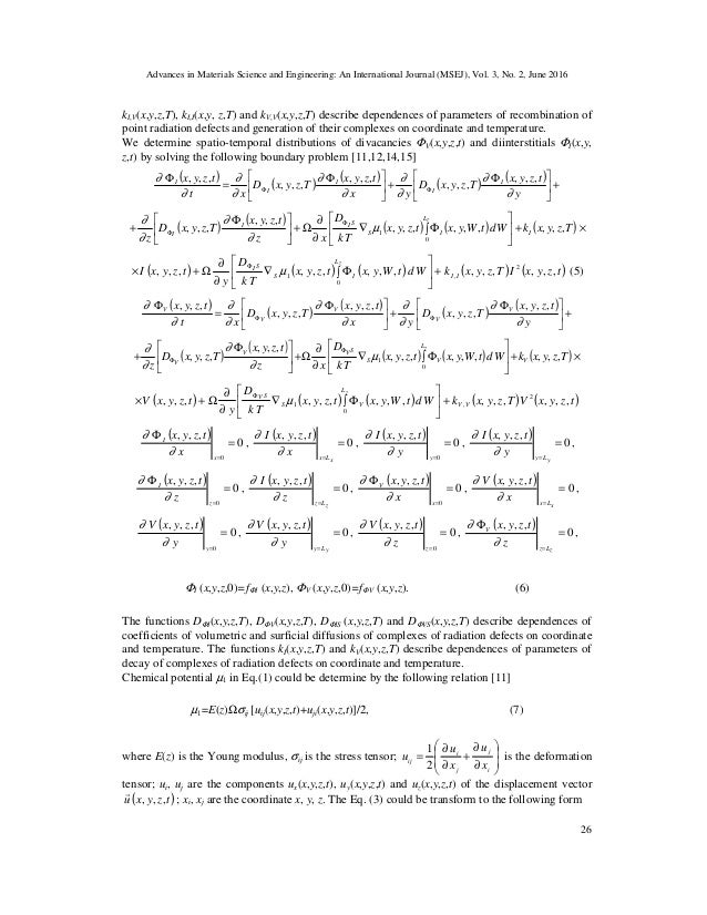 dependence of charge carriers mobility in the p n heterojunctions on cover letters msej