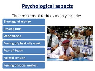 medico social problems of elderly in india | PPTX